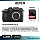 Panasonic Lumix GH5S Mirrorless Camera (NEW THREE (3) MONTHS WARRANTY)